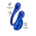 Синий многофункциональный вибратор Inefy с пультом ДУ синий 