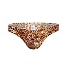 Леопардовые трусы-тонги леопард L