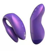 Фиолетовый вибратор для пар We-Vibe Chorus Pro фиолетовый 