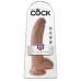 Фаллоимитатор-мулат 9  Cock with Balls - 22,9 см кофейный 