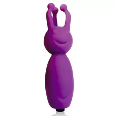 Фиолетовый фантазийный клиторальный стимулятор - 8,5 см фиолетовый 