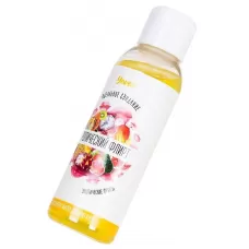 Массажное масло для поцелуев  Тропический флирт  с ароматом экзотических фруктов - 100 мл  