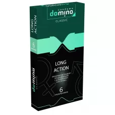 Презервативы с пролонгирующим эффектом DOMINO Classic Long action - 6 шт  