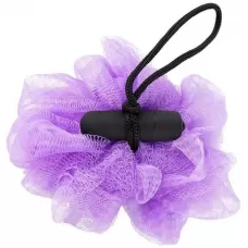 Фиолетовая губка для ванны с вибропулей Vibrating Bath Sponge фиолетовый 