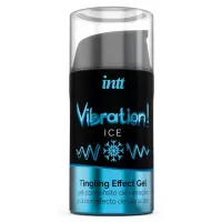Жидкий интимный гель с эффектом вибрации Vibration! Ice - 15 мл  