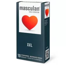 Презервативы увеличенного размера Masculan XXL - 10 шт  