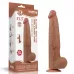 Коричневый фаллоимитатор 13.5 King Sized Sliding Skin Dual Layer Dong - 34 см коричневый 