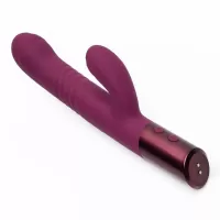 Фиолетовый вибратор Selove Thrusty - 24,4 см фиолетовый 