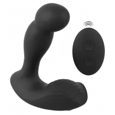 Черный вибростимулятор простаты RC Prostate Massager - 13,1 см черный 