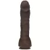 Коричневый фаллоимитатор-гигант Prince Yahshua ULTRASKYN 10.5” Cock with Removable Vac-U-Lock Suction Cup - 27,4 см коричневый 