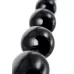 Анальная цепочка черного цвета A-toys - 19,8 см черный 