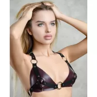 Бордовый лиф с колечками Maroon Bodice бордовый S-M-L