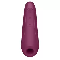 Бордовый вакуум-волновой стимулятор Satisfyer Curvy 1 бордовый 