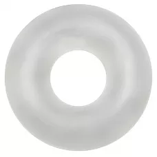 Прозрачное гладкое кольцо Stretchy Cockring прозрачный 