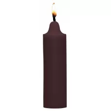 Восковая BDSM-свеча Wax Play с ароматом шоколада коричневый 