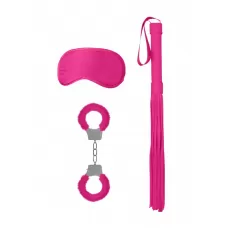 Розовый набор для бондажа Introductory Bondage Kit №1 розовый 