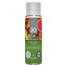 Лубрикант на водной основе с ароматом тропических фруктов JO Flavored Tropical Passion - 60 мл  