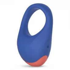 Синее эрекционное кольцо RRRING Dinner Date Cock Ring синий 
