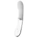 Двусторонний вибратор G-Spot LED - 18 см белый 