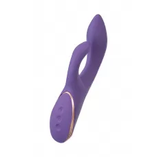 Фиолетовый вибратор-кролик Fingie с функцией Come-Hither - 21,6 см фиолетовый 