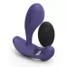 Темно-синий вибромассажер Witty P G Vibrator with Remote Control темно-синий 