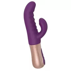 Фиолетовый вибратор-кролик Sassy Bunny - 21 см фиолетовый 