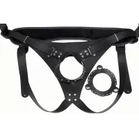 Пояс Hard Brutal для больших насадок черный 