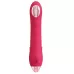 Малиновая насадка на душ с вибрацией Showers to orgasm - 20,1 см малиновый 