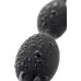 Анальная цепочка черного цвета A-toys - 19,5 см черный 