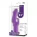 Фиолетовый вибратор с клиторальным отростком MATES FANTASY RECHARGE VIBRATOR - 17 см фиолетовый 