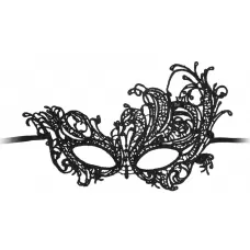 Черная кружевная маска ручной работы Royal Black Lace Mask черный 