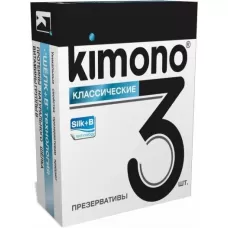 Классические презервативы KIMONO - 3 шт  