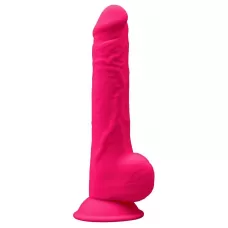 Розовый фаллоимитатор-реалистик Premium Dildo 9,5  Model 3 Premium - 24 см розовый 