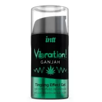 Жидкий интимный гель с эффектом вибрации Vibration! Ganjah - 15 мл  