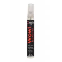 Оральный спрей ORGIE Wow! Strawberry Ice Blowjob Spray с охлаждающим и возбуждающим эффектом - 10 мл  