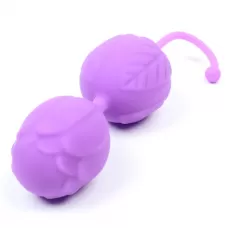 Фиолетовые вагинальные шарики «Оки-Чпоки фиолетовый 