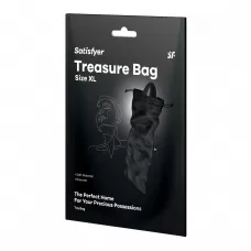 Черный мешочек для хранения игрушек Treasure Bag XL черный 