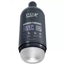 Мастурбатор в бутылке Shower Therapy Deep Cream  