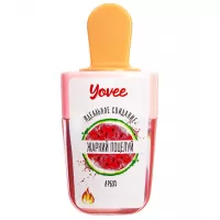 Разогревающий бальзам для губ «Жаркий поцелуй» с ароматом арбуза - 5 мл  