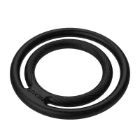 Черное двойное эрекционное кольцо Nexus Enduro Double черный 