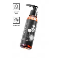 Разогревающее массажное масло Erotist Caramel Club с ароматом пралине - 100 мл  