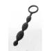 Анальная цепочка черного цвета A-toys - 19,5 см черный 