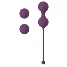 Набор фиолетовых вагинальных шариков Love Story Diva фиолетовый 