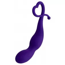 Фиолетовый анальный стимулятор Wlap - 16 см фиолетовый 