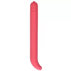 Розовый компактный вибростимулятор G-Spot Vibrator - 16 см розовый 