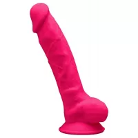 Розовый фаллоимитатор-реалистик Premium Dildo 7  Model 1 Premium - 17,5 см розовый 