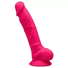 Розовый фаллоимитатор-реалистик Premium Dildo 7  Model 1 Premium - 17,5 см розовый 