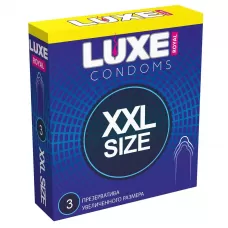 Презервативы увеличенного размера LUXE Royal XXL Size - 3 шт  