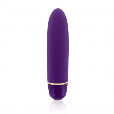 Фиолетовая вибропуля Classique Vibe - 12 см фиолетовый 