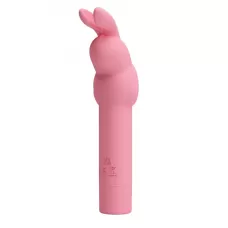 Нежно-розовый вибростимулятор в форме кролика Gerardo нежно-розовый 